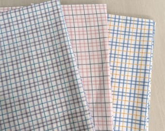 Plaid Cotton Fabric,Plain Fabric,Gingham Fabric,Quilting Fabric,Cotton Fabric,Printed Fabric,Dress Fabric,Soft Fabric,Fabric By 1/2 Yard