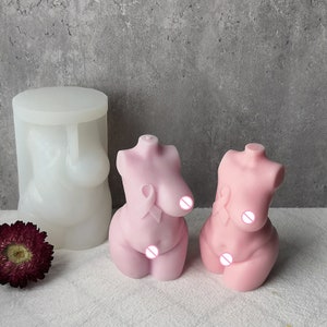 Women Body Candle Mould,Female Body Candle,Torso Candle Mold,Silicone Candle Mould,Beeswax Candle Mould,Scented Candle Mould,Candle Making