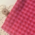 Plaid Seersucker Cotton Fabric,Quilting Fabric,Cotton Fabric,Shirting Fabric,Dress Fabric,Soft Fabric,Quilt Fabric,Fabric By 1/2 Metre product logo
