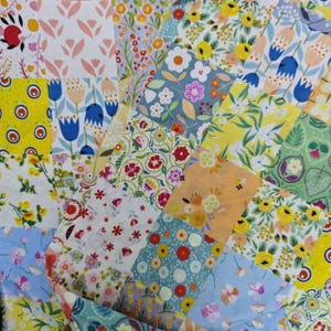 Tessuto di cotone patchwork, tessuto semplice, tessuto a fiori, tessuto per trapuntatura, tessuto di cotone, tessuto stampato, tessuto per abiti, tessuto morbido, tessuto tagliato su misura