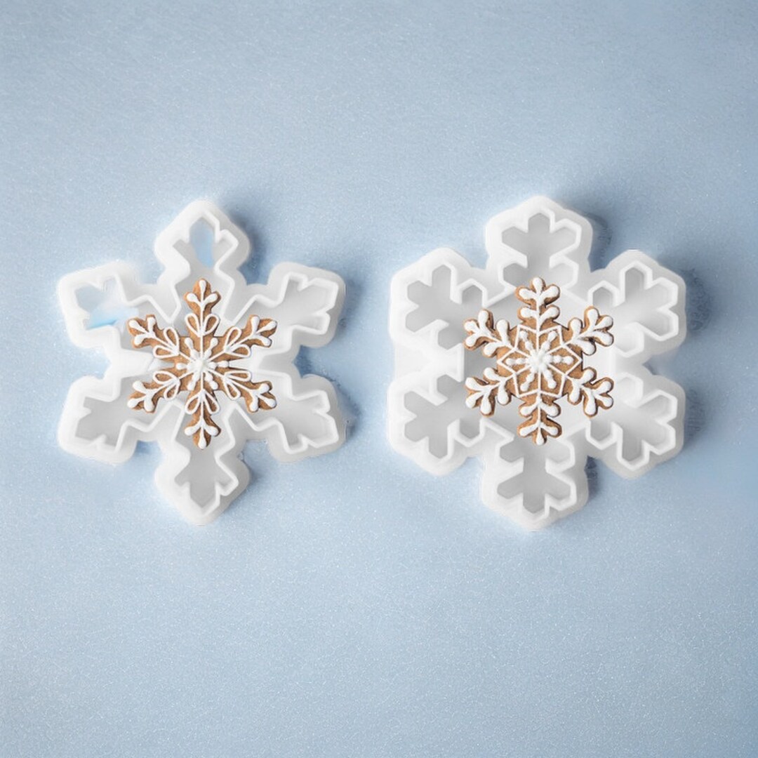 Snowflake Cookie Mold,christmas Cookie Mold,cookie Cutters,fondant ...