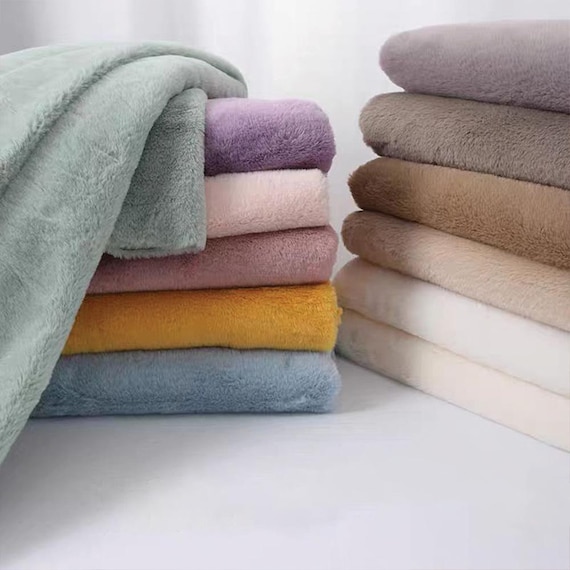 Solid Minky Fabric,Winter Fabric,Blanket Fabric,Cuddle Fabric,Minky Fabric,Solid Fabric,Sofa Fabric,Plush Fabric,Fabric By 50*50cm