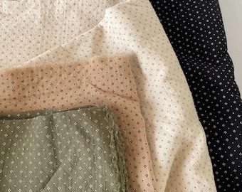 Tela de algodón con estampado floral, tela floral, tela para vestidos, tela de algodón, tela suave, tela para cortinas, tela a rayas, tela por medio metro