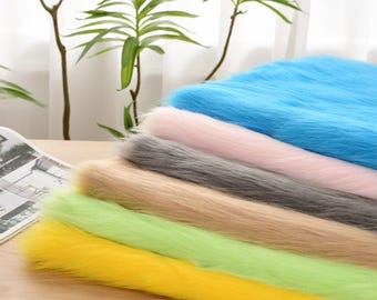 Long Pile Fabric,Fursuit Material,Minky Fabric,Upholstery Fabric,Solid Fabric,Sofa Fabric,Faux Fur Fabric,Plush Fabric,Fabric By 1/2 Yard