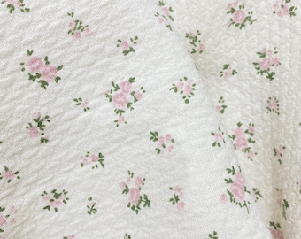 Flower Cotton Fabric,Plain Fabric,Floral Fabric,Quilting Fabric,Cotton Fabric,Printed Fabric,Dress Fabric,Soft Fabric,Fabric By Yard
