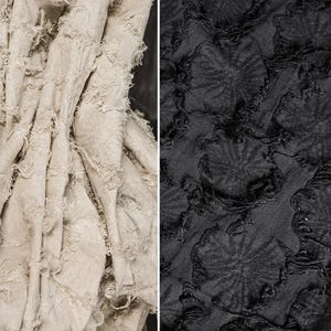 Solid Cotton Linen Fabric,ragged Fabric,jacquard Fabric,clothes Fabric ...