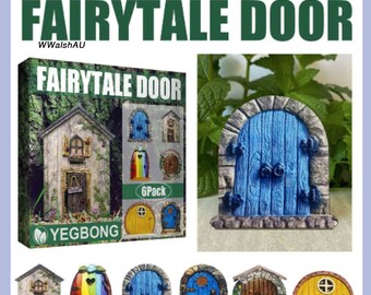 hidden door decretive door Stained Oak #O48 cover outlet cover troll or fairy door