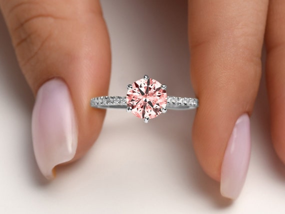 Delightful Mine Cut and Rose Cut Diamond Platinum Ring – Gem Set Love