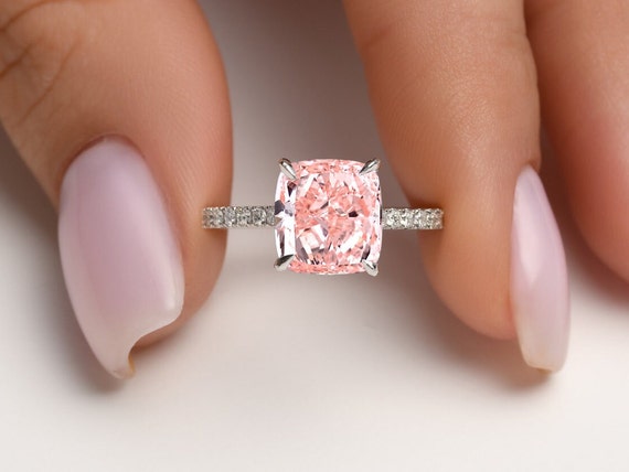 23 Best Pink Diamond Engagement Rings of 2024