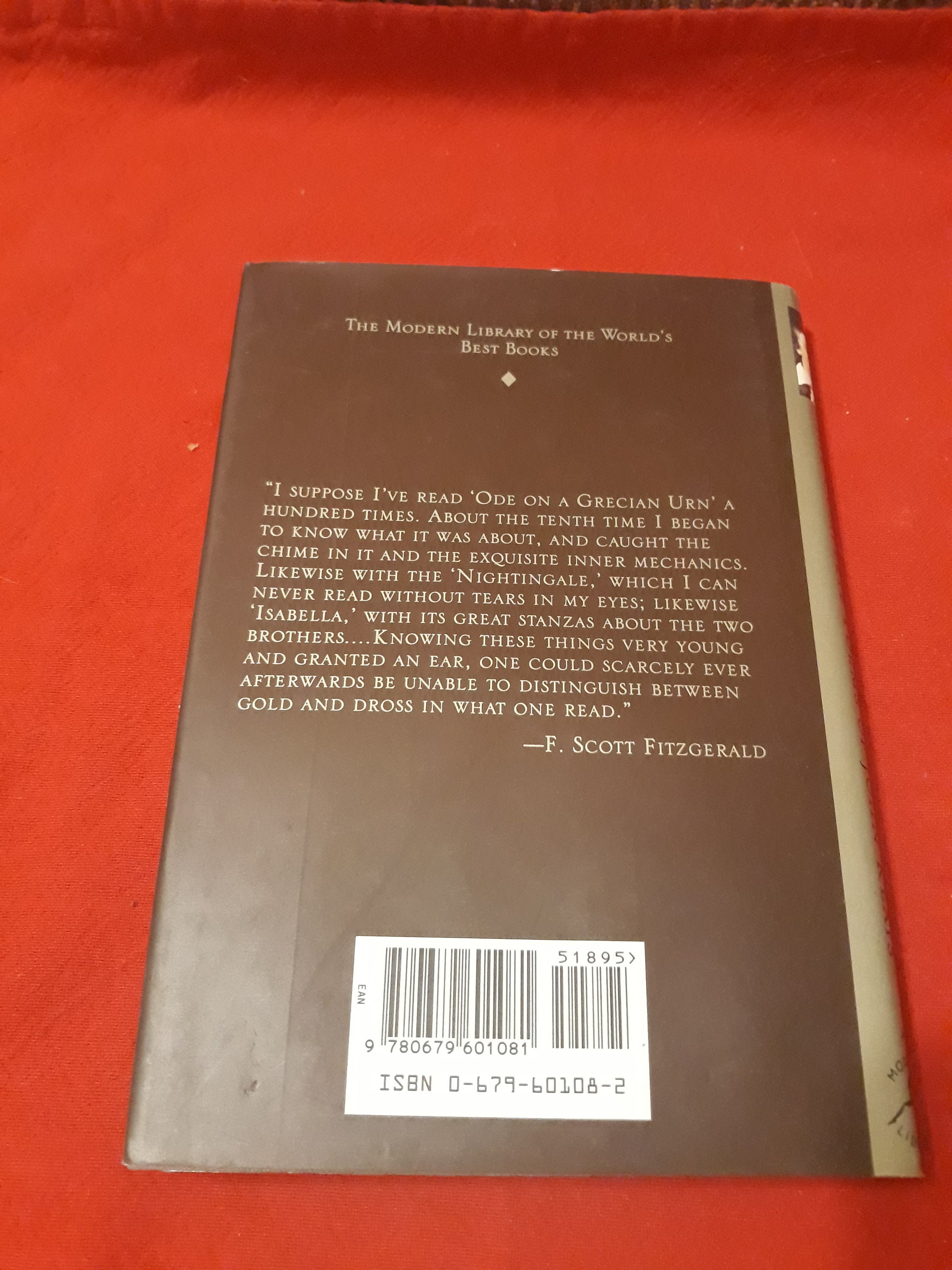 Keats and Embarrassment by Christopher Ricks (1974