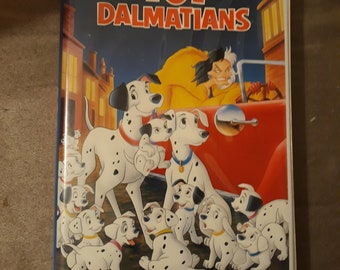VHS Disney feature 101 Dalmations