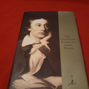 Vintage hardcover edition of The Complete Poems Of John Keats