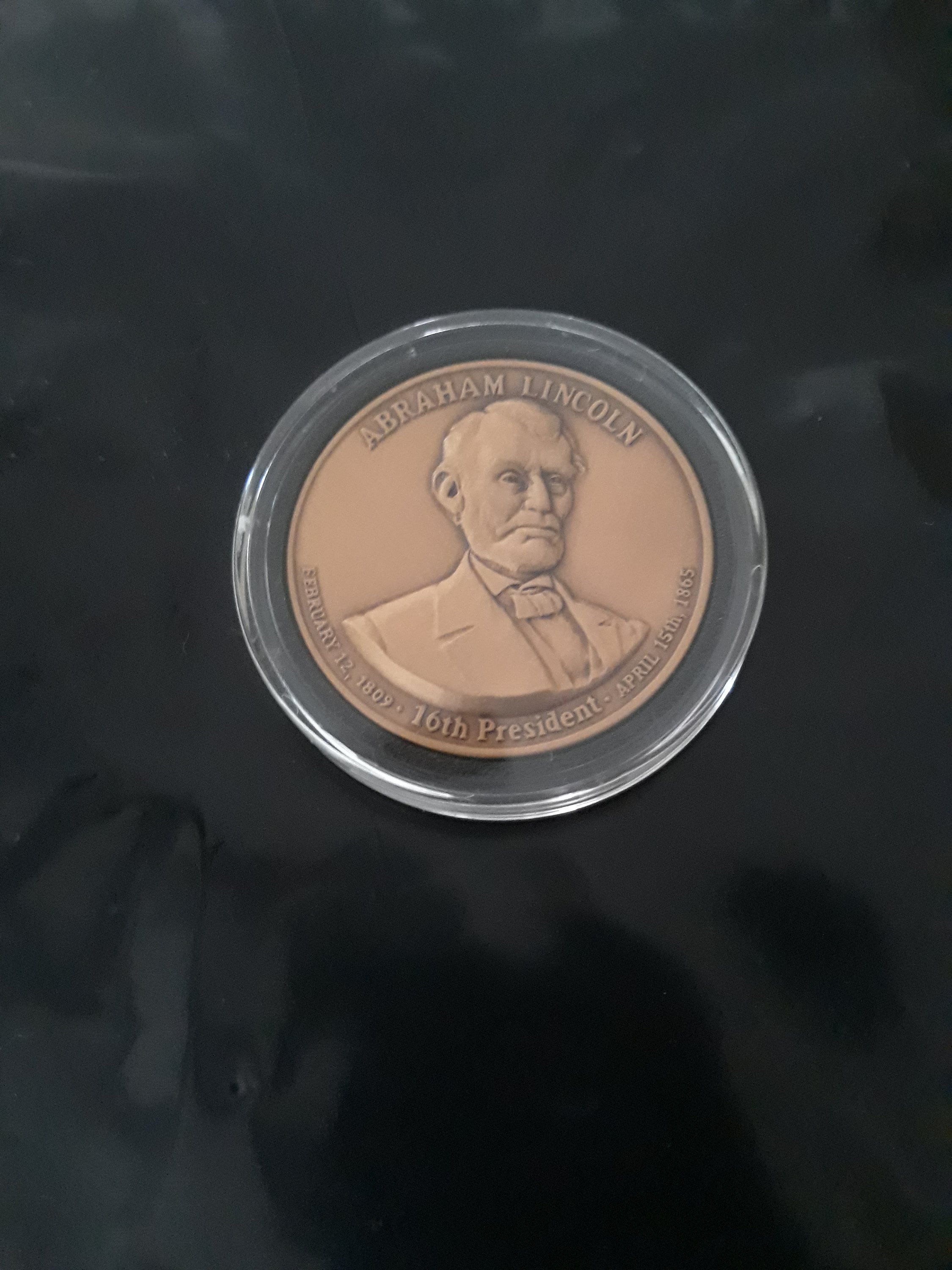 アブラハムリンカーン　メダル　ヴィンテージ Lincoln medal - Etsy 日本