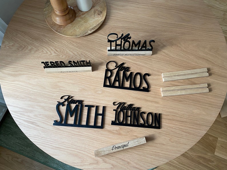 Teacher Name Sign, Teacher Name Plate, Teacher gifts, Teacher Appreciation Gift, Desk name plate, Name plate for desk, Desk Nameplate image 8