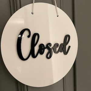 Open closed sign for business,  Open closed sign, open sign, bar sign, door sign,door name plate