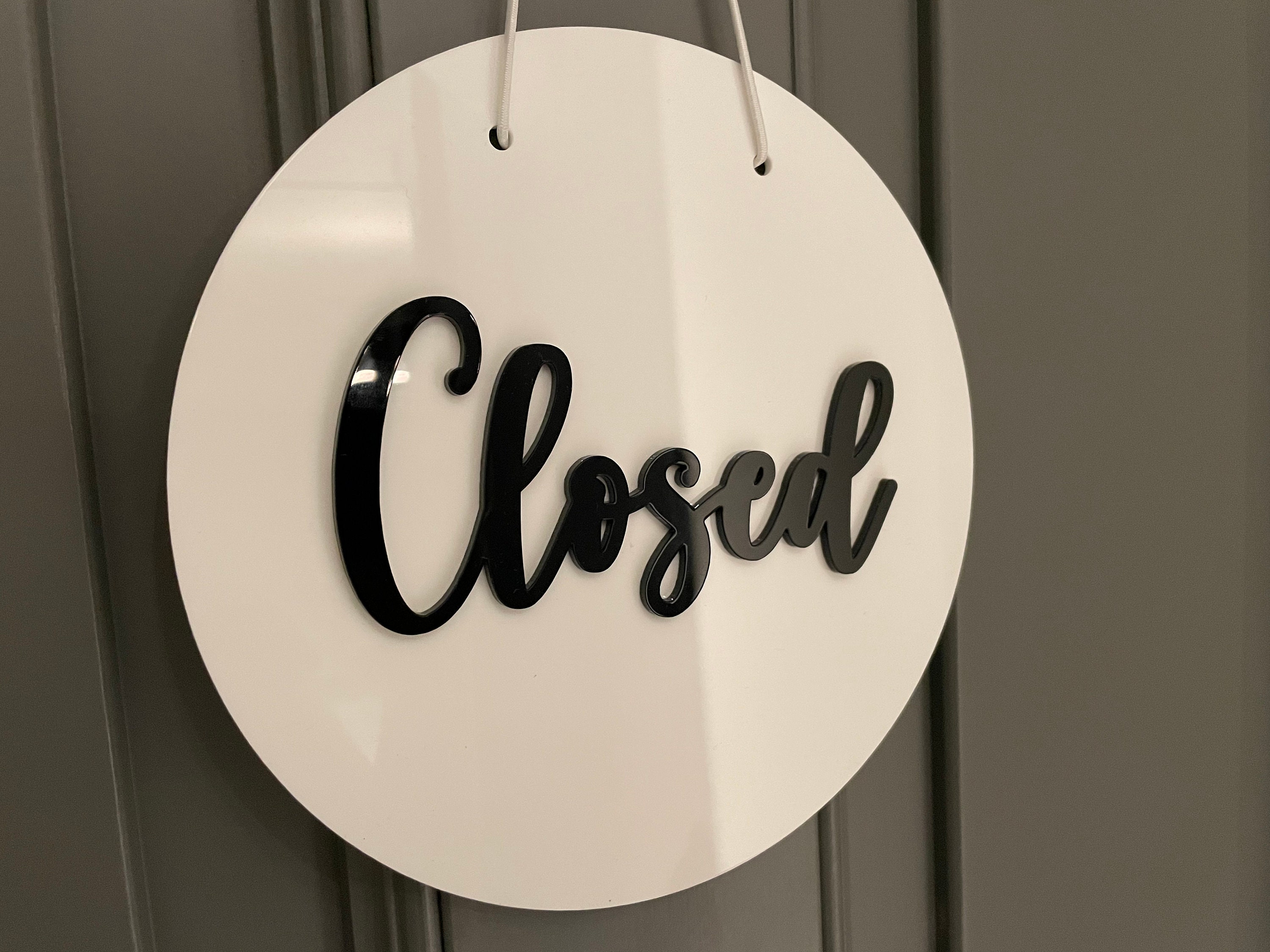 Open Closed Signs Etsy Canada