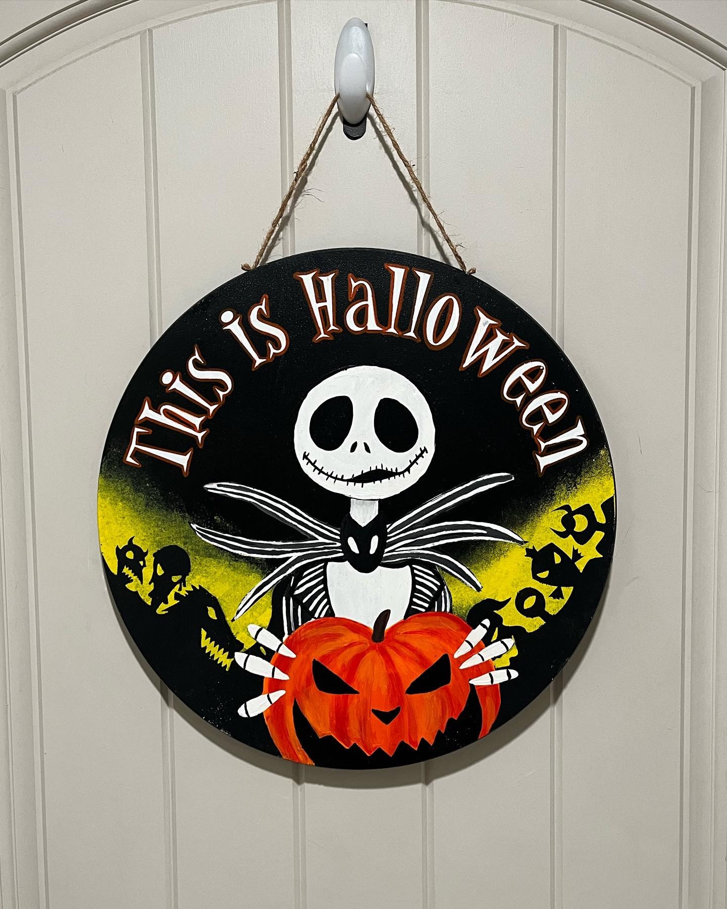 Nightmare Before Christmas Sign - Etsy
