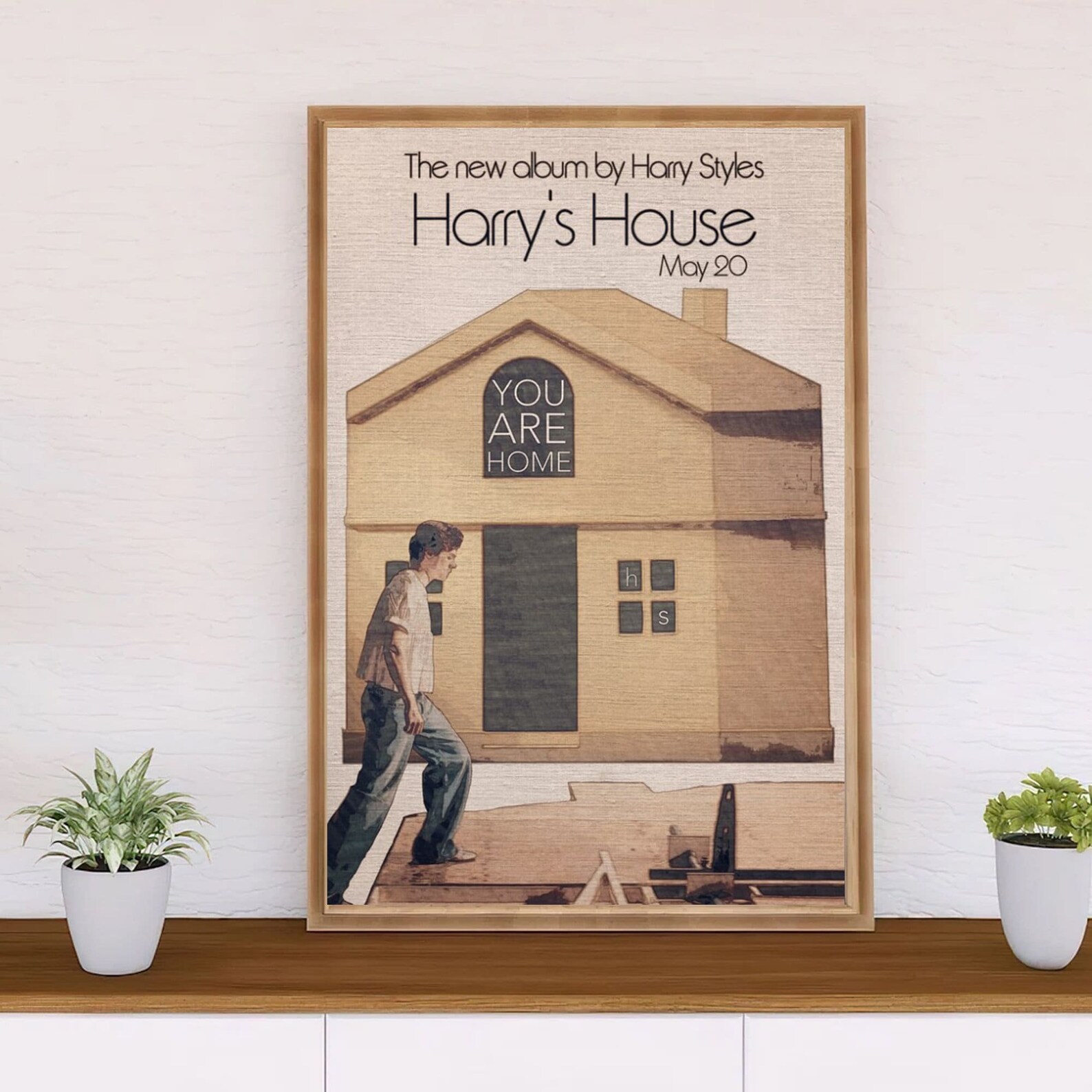 Harry Styles Harry's House Album Art Poster Harry Styles Etsy UK