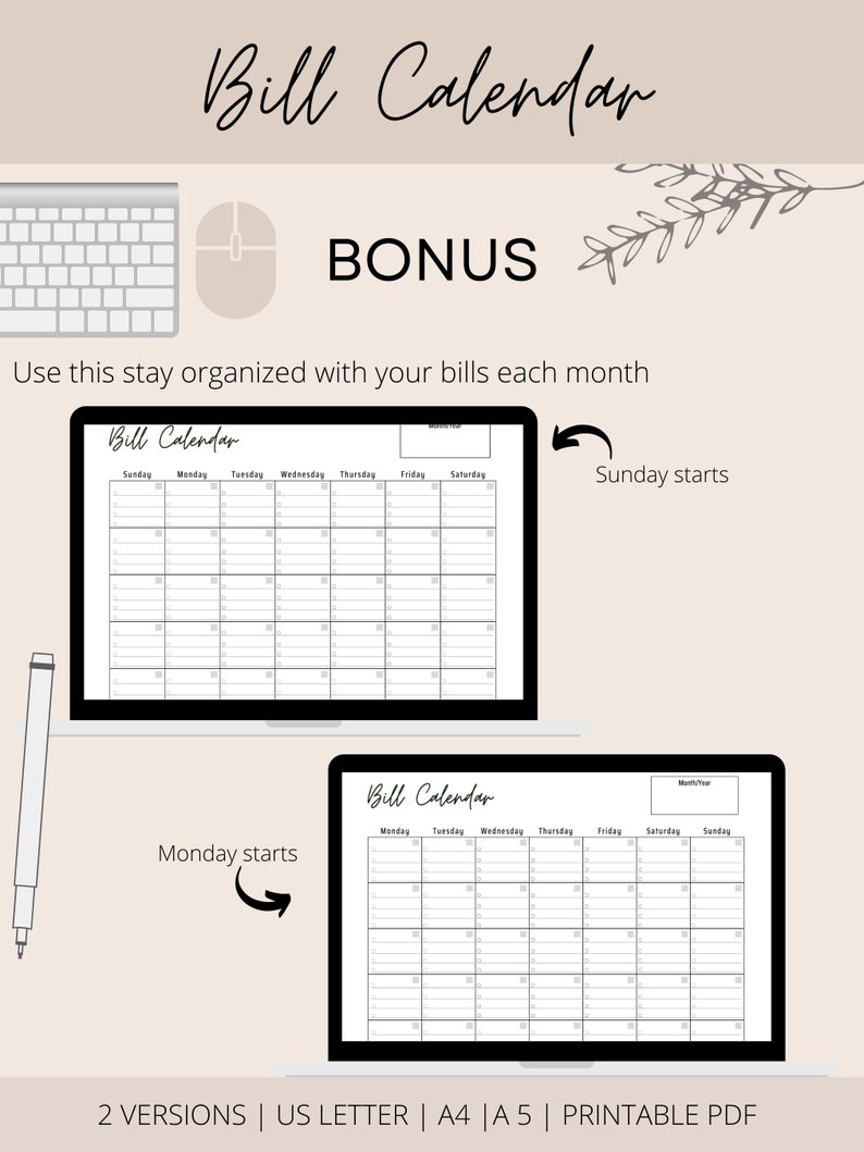 Printable Bill Payment Tracker - Il 794xN.4022833936 Np22 