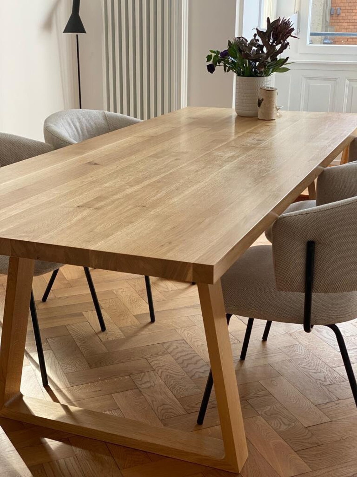 Dining OAK Table Dine Table - Etsy