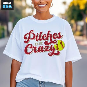 Stellplätze sein verrückt Png, svg, Softball-Shirt Png, Softball Mom svg, digitaler Download, Softball svg für Cricut, Softball Png-Sublimation