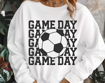 Soccer Game Day SVG, PNG, Soccer Mom, Cheer (Digital Download)