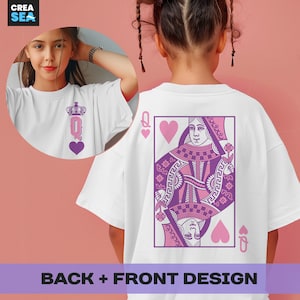 Queen Of Heats PNG, SVG, Speelkaart, Queen Shirt Svg, Valentijnsdag Svg, Moederdag Svg, Verjaardag Koningin Svg, voor Cricut, Sublimatie