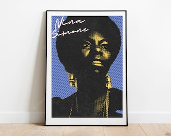 Nina Simone A3 Digital Print