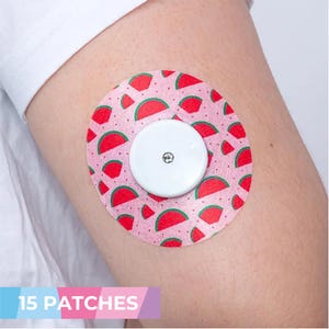 Freestyle Libre Farbpflaster „Milancia“ – Diabetikerpflaster – Freestyle Libre Sensor – 15 Pflaster