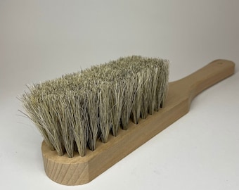 Hand brush with horsehair | Plastic-free | Hand broom | Natural brushes | Household brushes