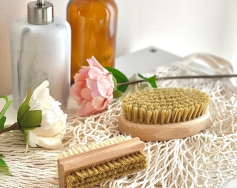 100% natural hand brush | Nail brush - zero waste