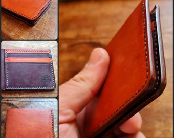 Bi Fold Leather Wallet PDF Pattern