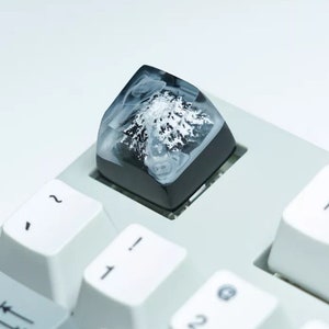 Keycap Mountain Fuji Artisan Resin Mechanical Cherry MX