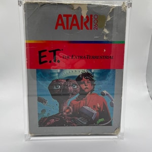 Caja de metacrilato con protección UV – Atari 2600 - No incluye juegos, consolas u otros