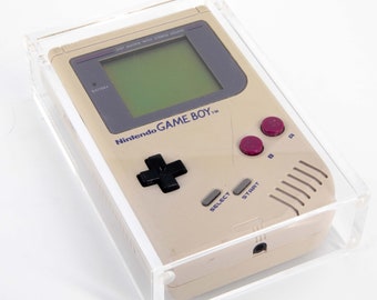 UV protected methacrylate box - Nintendo Game Boy FAT DMG-01 Classic Loose Console - Console or other accessories not included