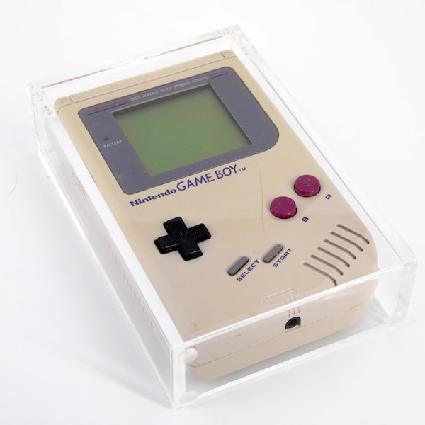 Methacrylat-Box mit UV-Schutz – Nintendo Game Boy FAT DMG-01 Classic Loose Console – Kostenloser Versand! - Enthält keine Konsole oder andere