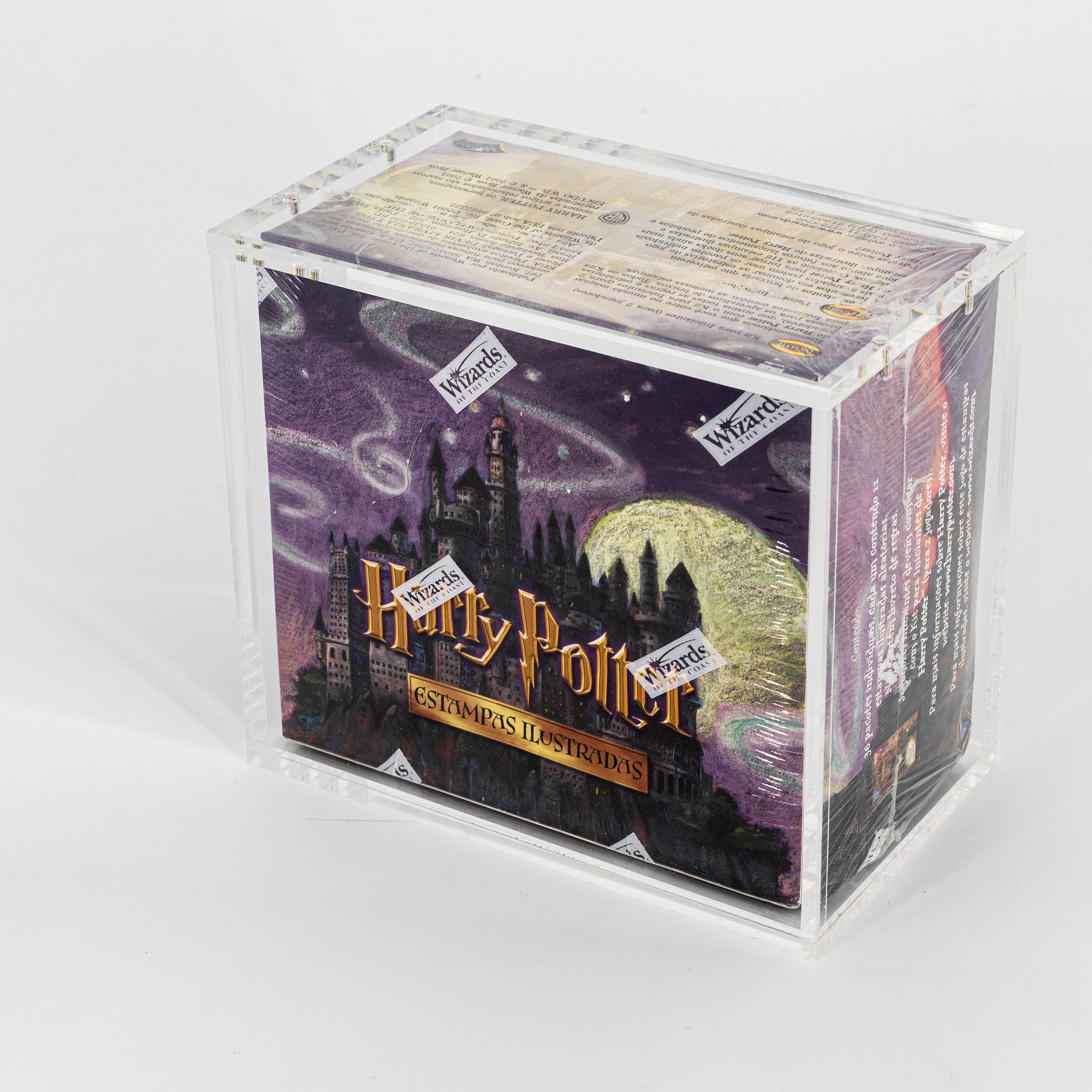 thumbnail image 2 of Grail Guard Acrylic Display Case For Harry Potter WOTC Booster Box 2 of 4