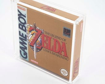 UV protected methacrylate box - Nintendo Game Boy games - Magnetic model - Does not include games or other items