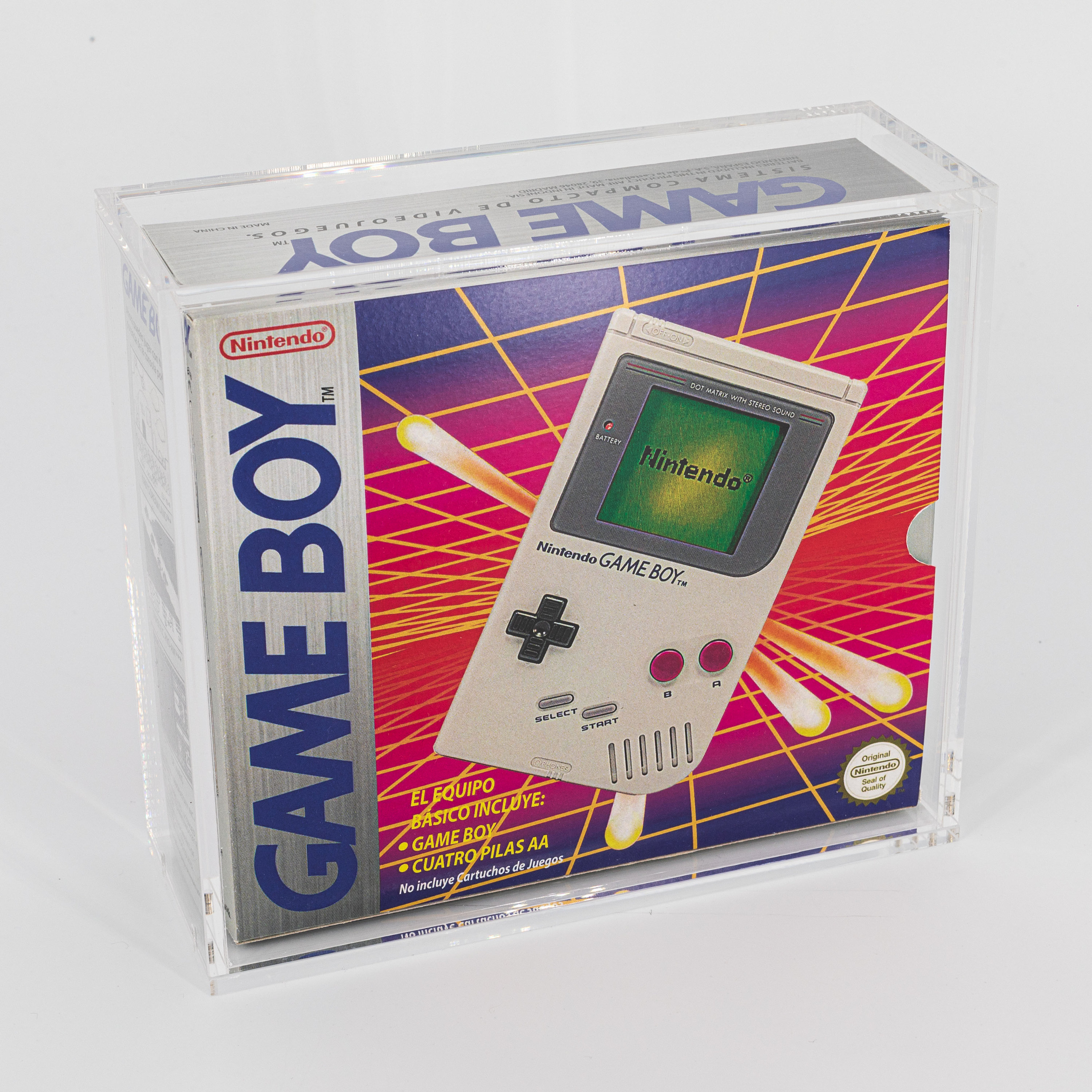 10 X Game Boy DMG Cartridge Protector Cases | Clear Plastic Box Covers - Foto 12