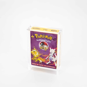 Caja de metacrilato con protección UV - Deck para TCG, WOTC o Pokémon - No incluye deck, cartas u otros
