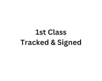 Royal mail 1st Class Tracked & Signed Shipping UPGRADE
