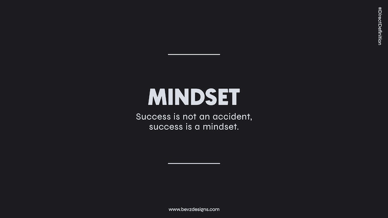 Mindset Motivational 1080p/4k PC Desktop Background Positive Thinking 