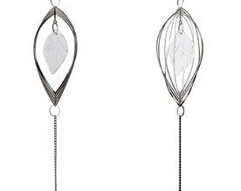 Wind chime "Dance in the Wind" made of stainless steel, 100 cm