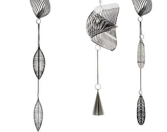 Wind chime &quot;Surreal&quot; made of stainless steel, 120 cm