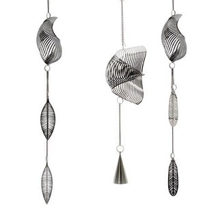 Wind chime &quot;Surreal&quot; made of stainless steel, 120 cm