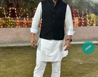 Royal Kurta Set Uomo In Misto Seta Con Giacca Nehru E Churidar – Abito Tradizionale Indiano Eleganza Festiva