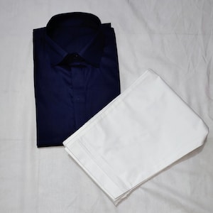 Handmade Cotton Kurta Shalwar Suit: Men&#39;s Party Wear Set