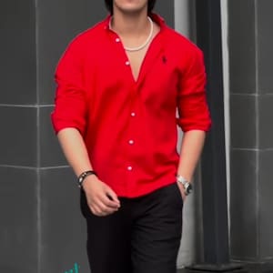Handmade Cotton Indian Kurta Shirt: Men&#39;s Summer Wear