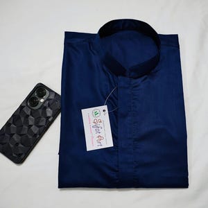 Handmade Cotton Men&#39;s Kurta: Indian Ethnic Wear