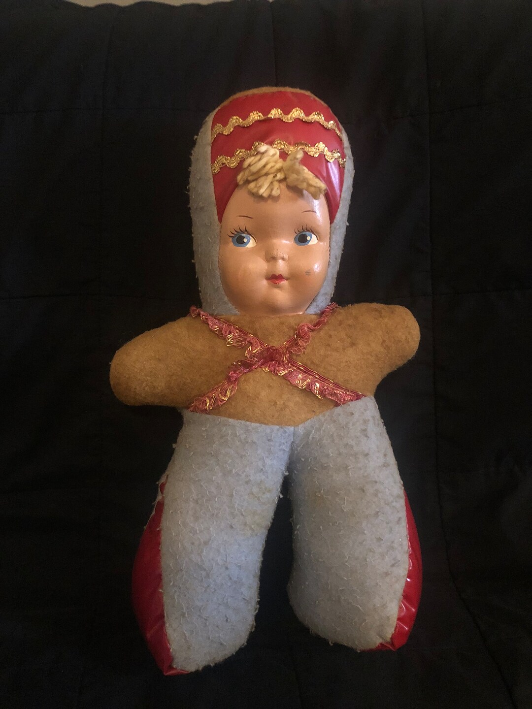 Vintage Plush Toy Soldier/majorette Etsy